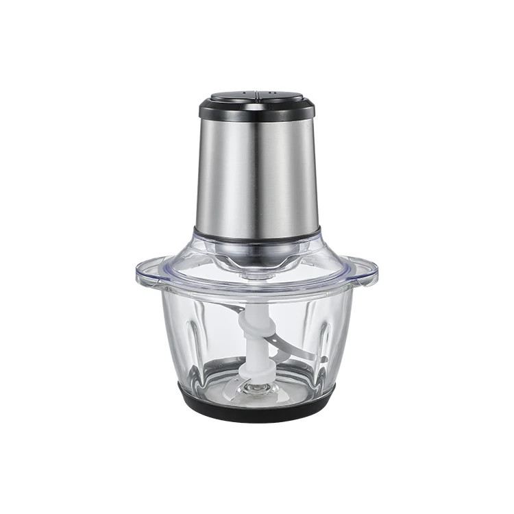 Zhongshan factory wholesale custom household stainless steel 2 speeds electric food chopper meat grinder for sale