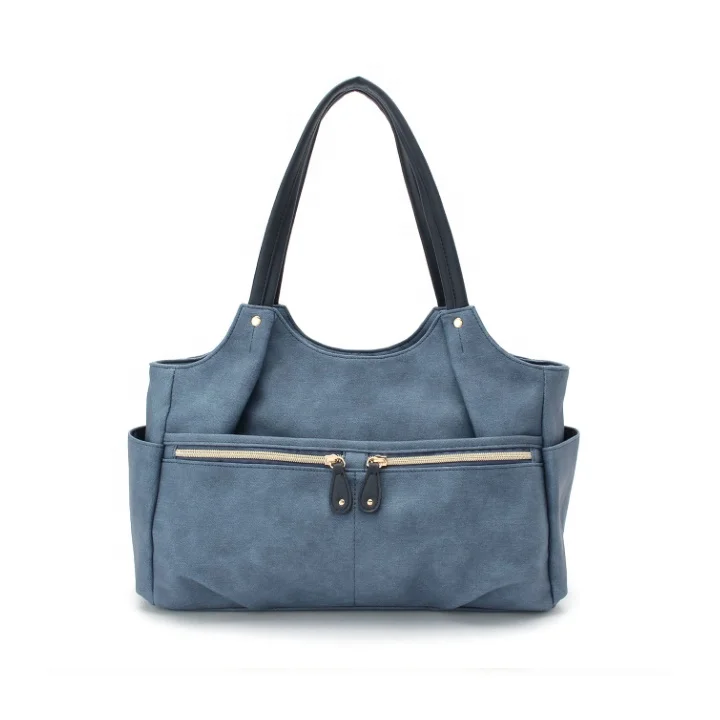 custom women tote bag Japanese style pu leather handbag