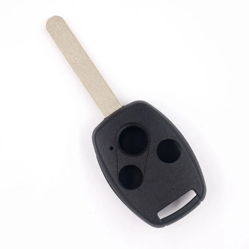 Replacement Car Key Shell Case 2-3 button Remote Key Fob with Uncut Blade Fit for Honda Accord Civic CR-V Pilot