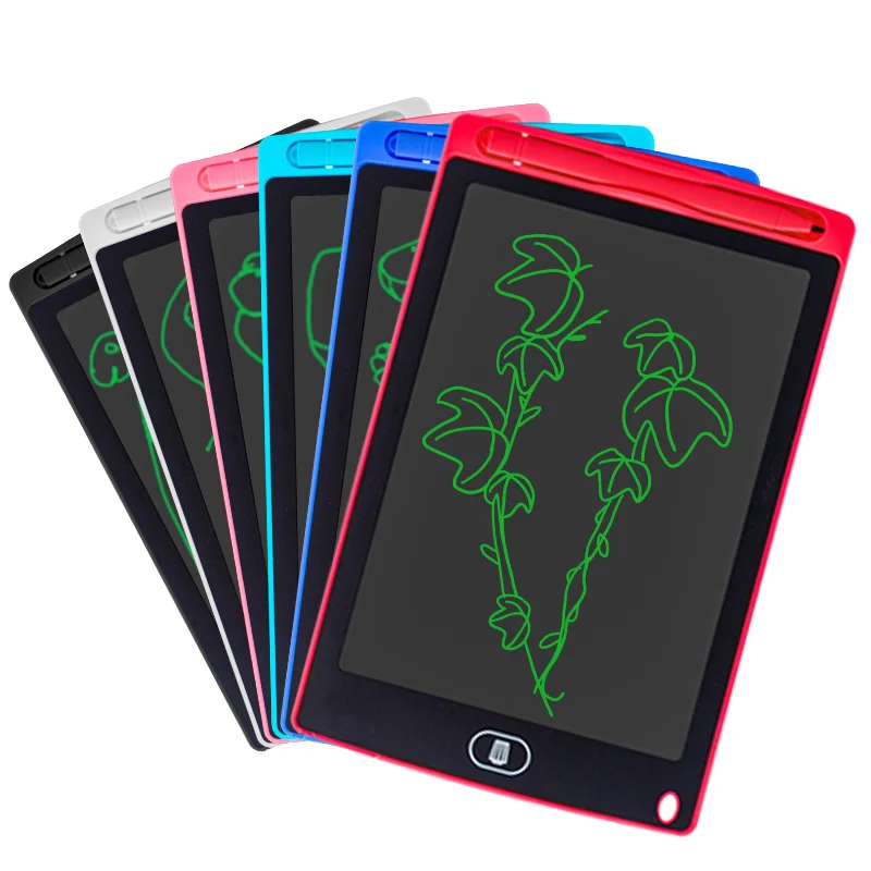 Перезаписываемые электронные чернила, многоразовые детские пластиковые стираемые ЖК планшеты для письма 8,5 Дюймов