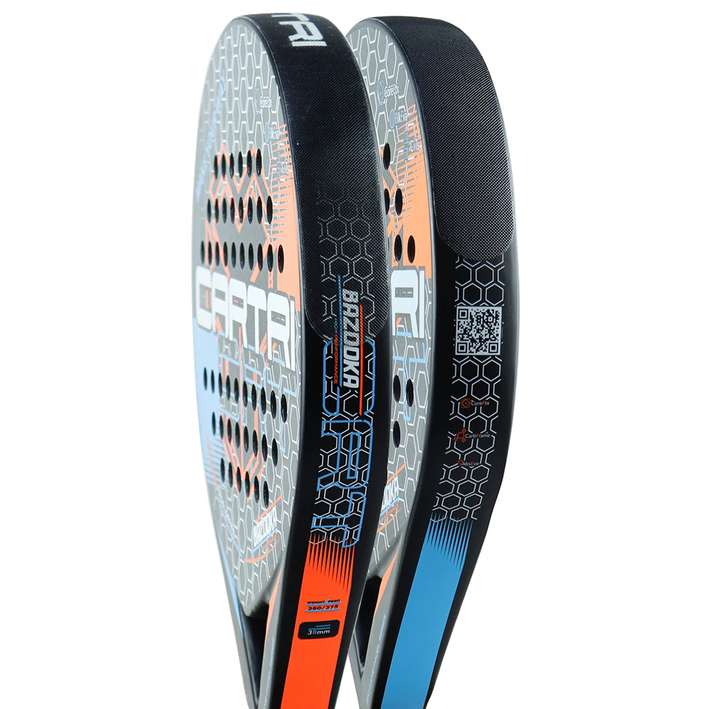 Custom Logo OEM TPU Material Transparent Padel Frame Protector