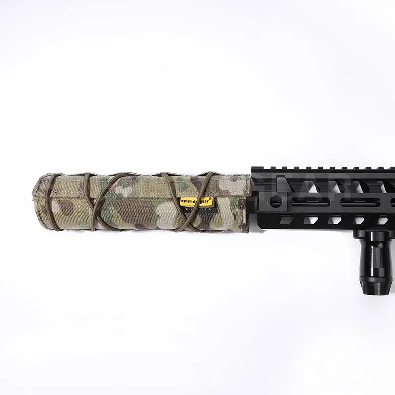 Emersongear 500D Cordura нейлоновый защитный чехол для пистолета аксессуары 18 см Тактический глушитель многокасной ткани