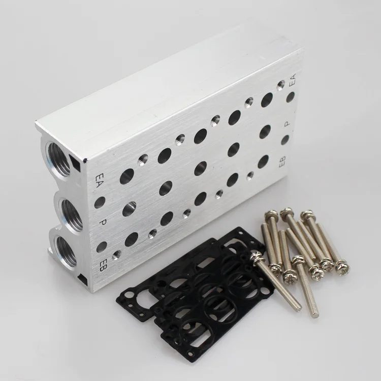 SS5Y3-20 Aluminum Oxidation SY3120 SY5120 SY7120 Pneumatic Solenoid Valve SMC Type High Quality China Factory Conflux Board