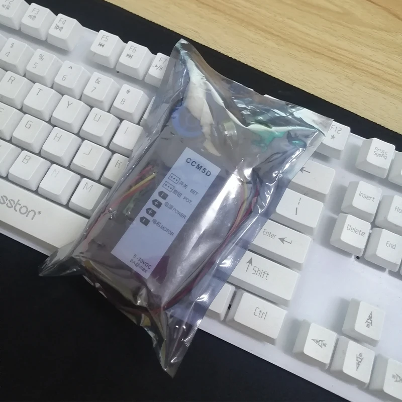 CCM5D Mini Motor PWM Controller DC 6V-30V 8A Digital Display LED 6V 12V 24V 12 Volt V Motors Controller Variable Speed Regulator