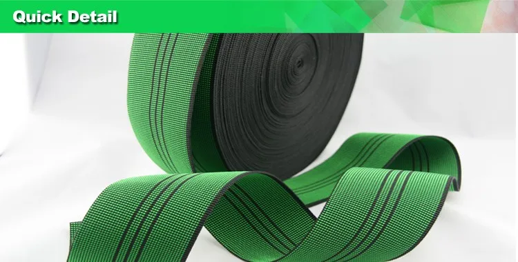 high quality braided stretched belts 5cm soft sublimation  customized pattern color elastic band crochet webbing