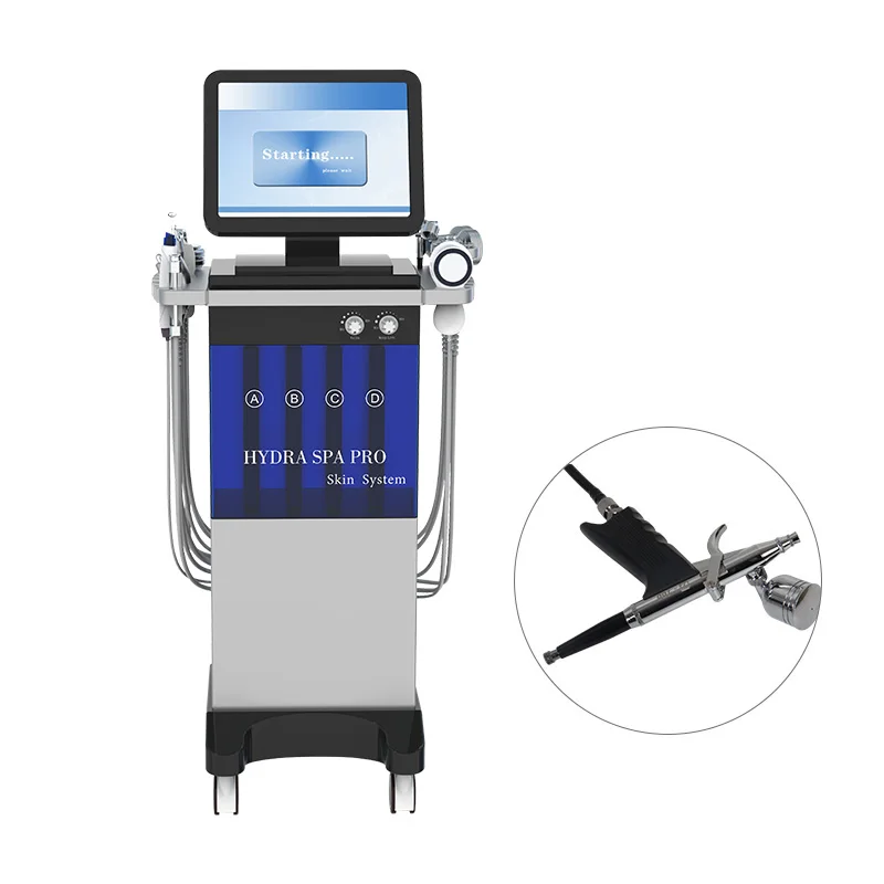 Hydra Oxygen Dermabrasion Aqua Peeling Facial Machine Hydradermabrasion Aqua Facial Microdermabrasion Diamond Peel Machine