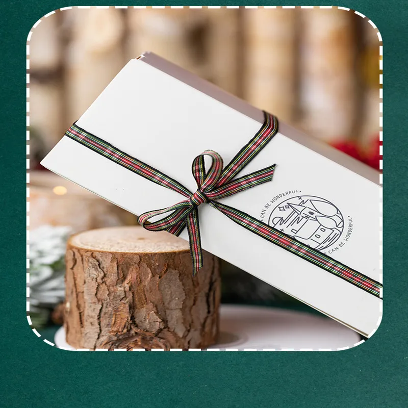 25yard/roll Christmas Ribbon Gift box Decoration well-designed packaging ribbon gift box Christmas gift Christmas design