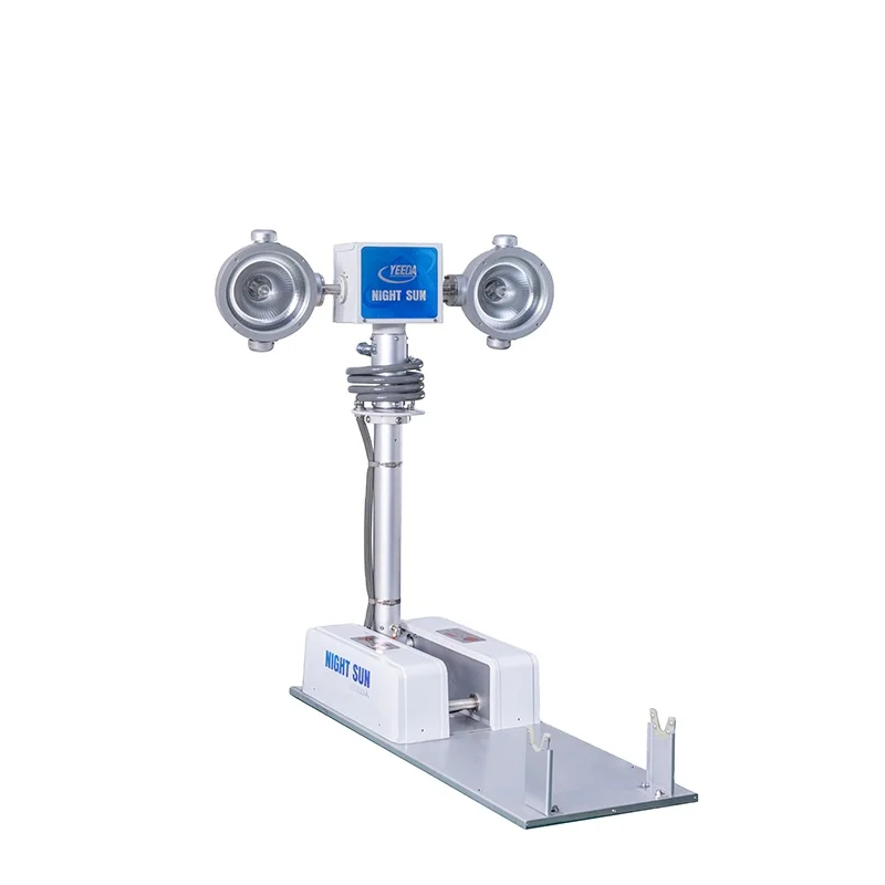 Vehicle Lighting Mast metal halogen lamp ffire vehicle roof mounted led night scan telescopic tower light