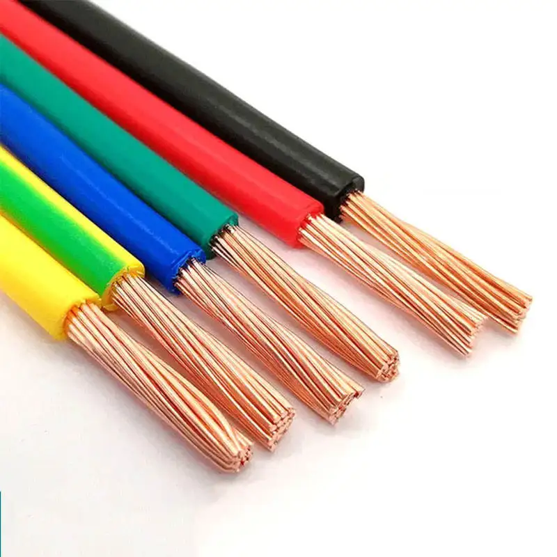 Copper core cable RV wire Building house wiring PVC insulation 450/750V 6mm 10mm16mm 25mm Electrical Wire