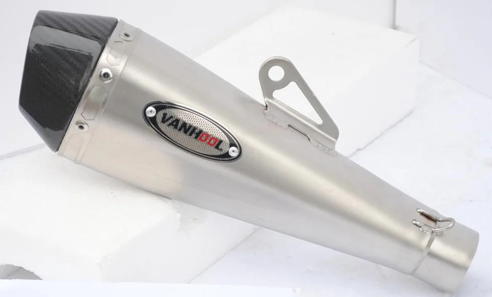 High performance exhaust pipe system part exhaust muffler for motorcycle LG135