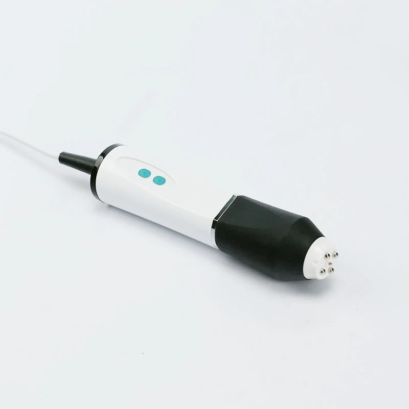 Home Use Beauty Instrument Oil Absorbing Beauty Massage Hydra Oxygen Facial Machine Desktop 3 Handles Oxygen / Rf