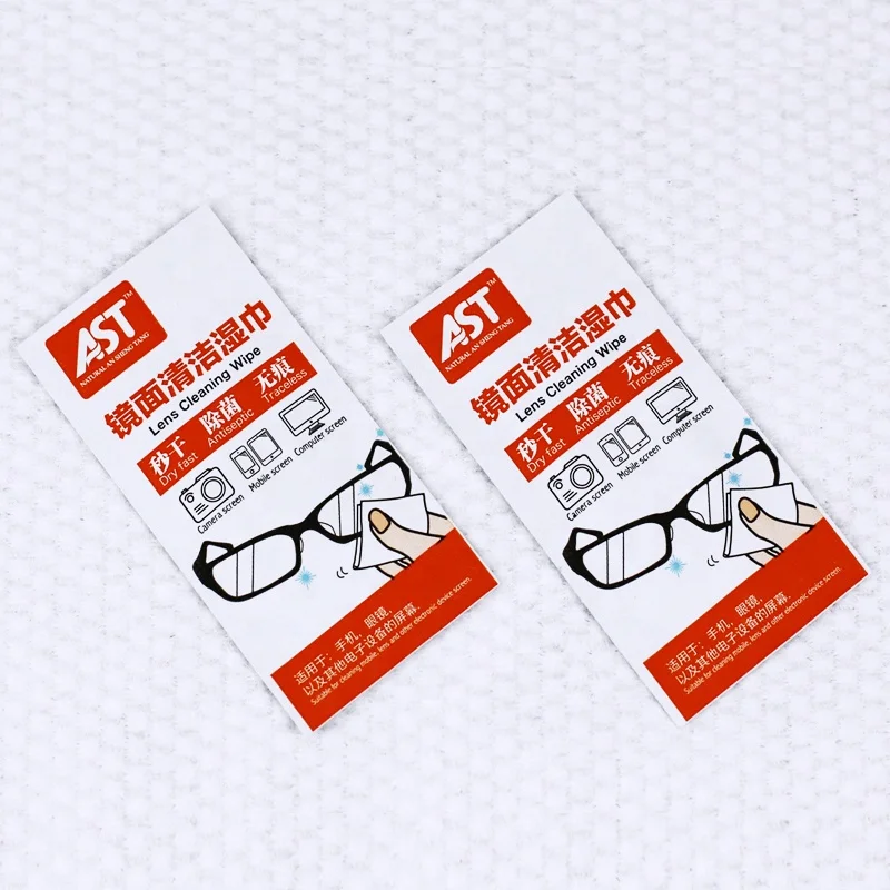 
Anti Fog Wet towel Lens Eyeglasses glasses Cleaning Wet tissue Wet Strength Paper 
