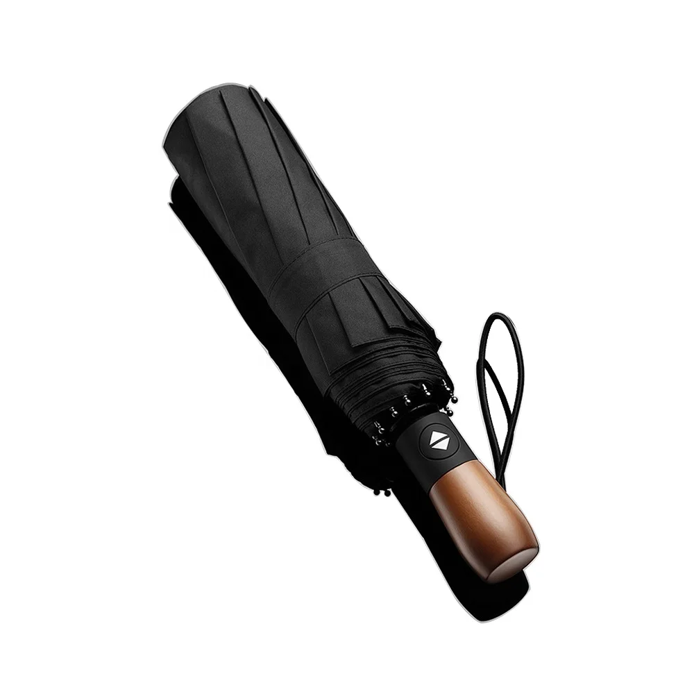 2022 Hot Selling Item 23 Inch 10rib Auto Open And Close Foldable Strong Windproof Travel Umbrella