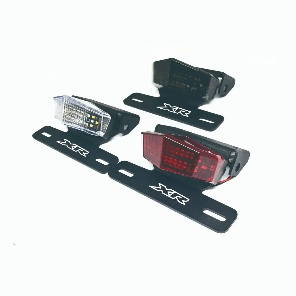 Motorcycle Accessories  XR Logo SHORT FENDER TAIL TIDY ELIMINATOR LED Tail Light For For HONDA XR 250 400 Motard XR250 XR400