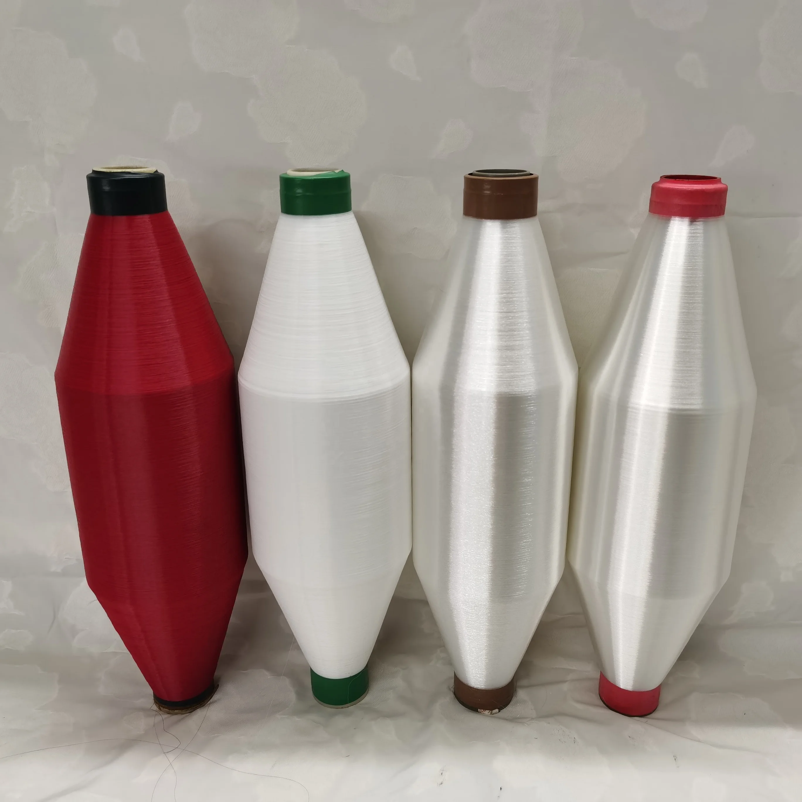 30D/1F Red Nylon Mono Monofilament yarn Round Bright Semi Dull nylon red yarn for knitting