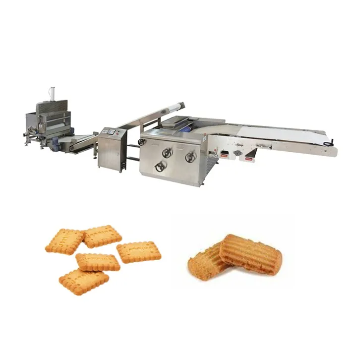 
Chinese Factory Filled commerci biscuit make machine food biscuit machine soft hard biscuit production line 