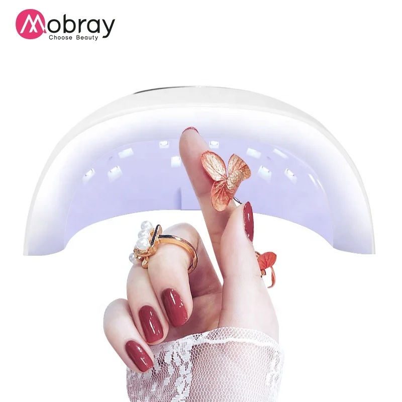 Mobray Заводская лечебная машина высокого качества УФ светодиодная лампа для ногтей 24 Вт