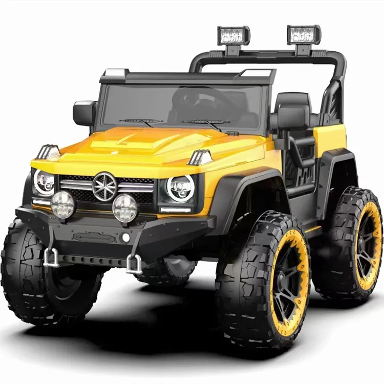 Newest Model Plastic Toy Kids Car Electric 12V 4 Engine Battery Ride on
