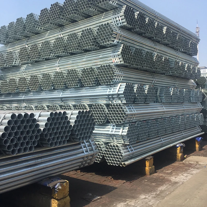 2 Inch 28mm 63mm 125od Galvanized Round Steel Pipe