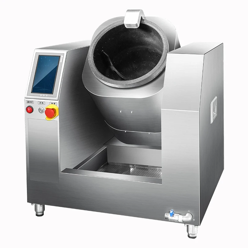 2022 hot selling automatic cooking machine stir fry