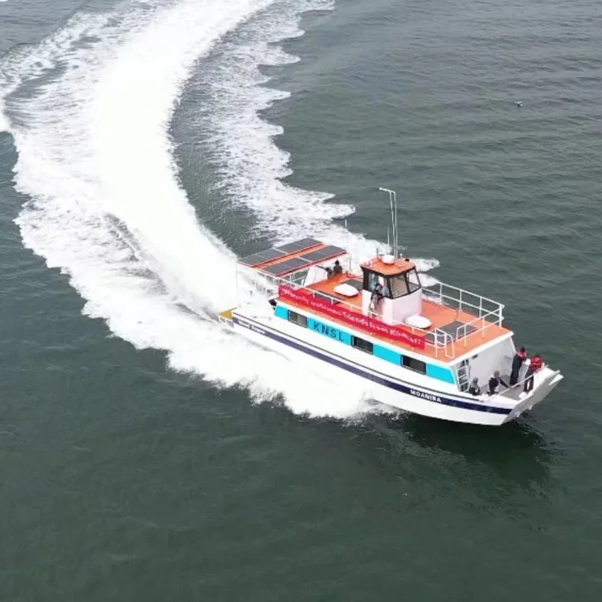 50ft 50-70 Seats Open Sea Aluminum 5083 Catamaran Ferry Landing Boat  For Sale