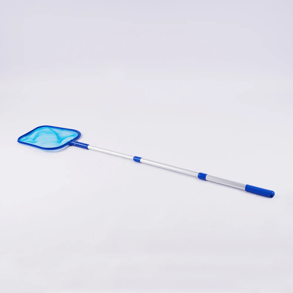 Swimming pool plastic pool telescopic leaf rake for cleaning
