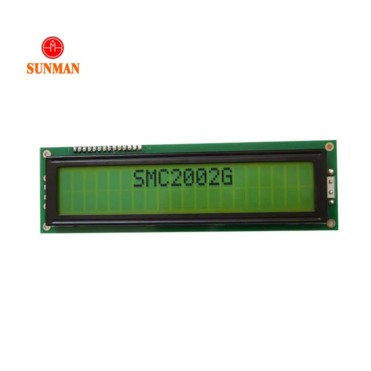 Гибкий Цифровой stn моно 2x20 20x2 ЖК-дисплей