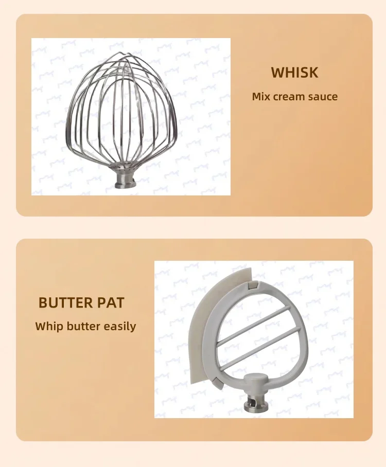 7L Vertical mixer Multi-functional low noise food processor Household kitchen electric vertical food mixer