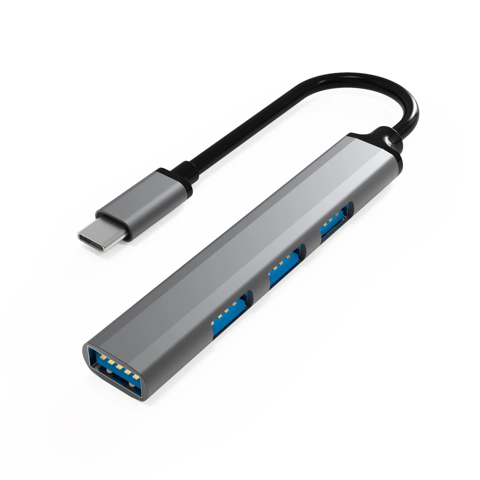 Usb-концентратор с 4 портами типа c на USB 3 0 Usb * алюминиевый сплав ABS Фабричный концентратор частной модели