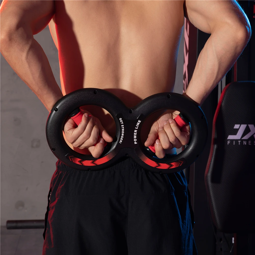 
10kg 20kg 30kg 8 Shape Enhanced Edition Springs Power Wrists Arm Wrist Forearm Strength Force Exerciser 
