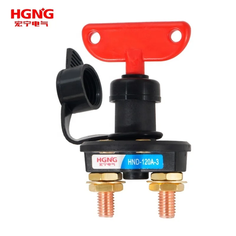 M10 Rotary Power Switch Auto Car Refitted Vehicles Isolator Disconnector Main Battery Power Cut Off Switch For ATV Boat 300A