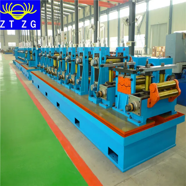 ZTZG China Factory Price ERW Pipe Making Machine for 25-80 mm NB Tube Mill for IS 1239 Standard