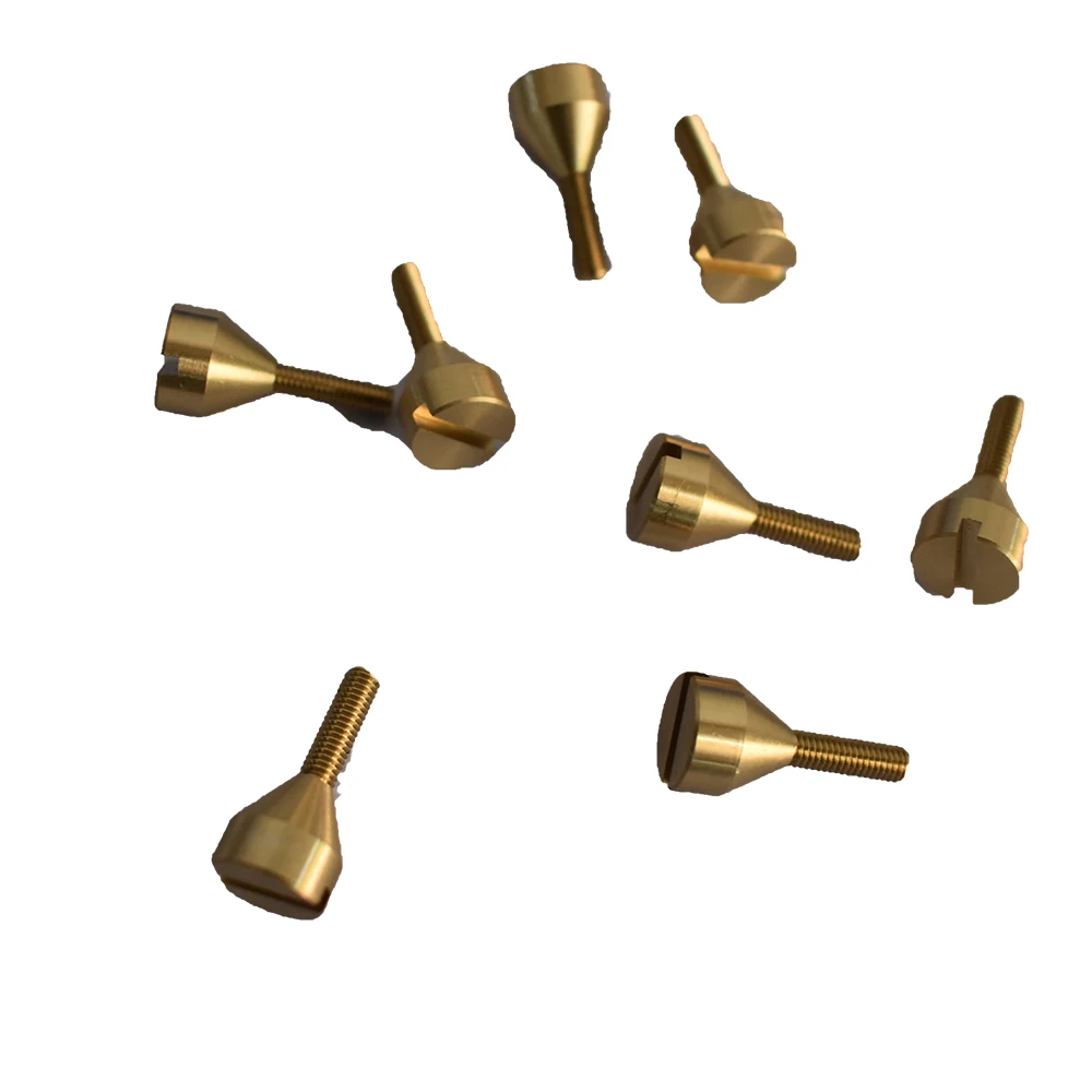 Factory Manufacturing Brass Parts High Quality 3/4/5 Axis CNC Milling Machined Customized Strict Tolerance Precision OEM Service