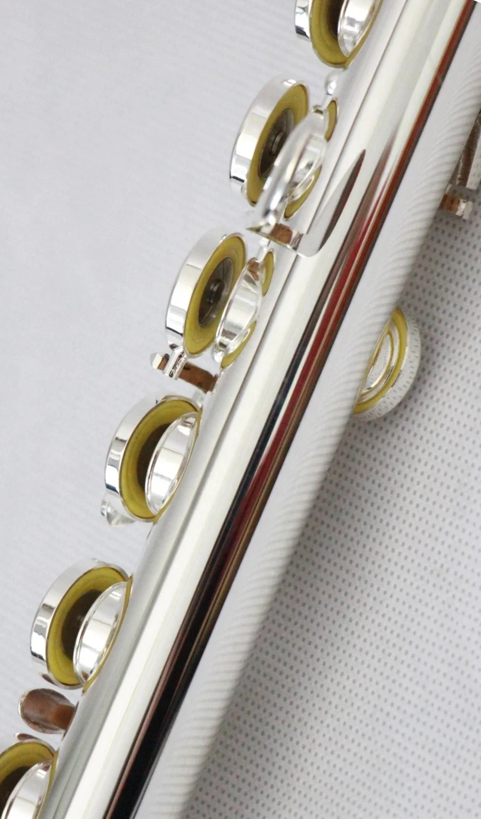 Chinese flauta top grade 16 closed holes silver plated flute