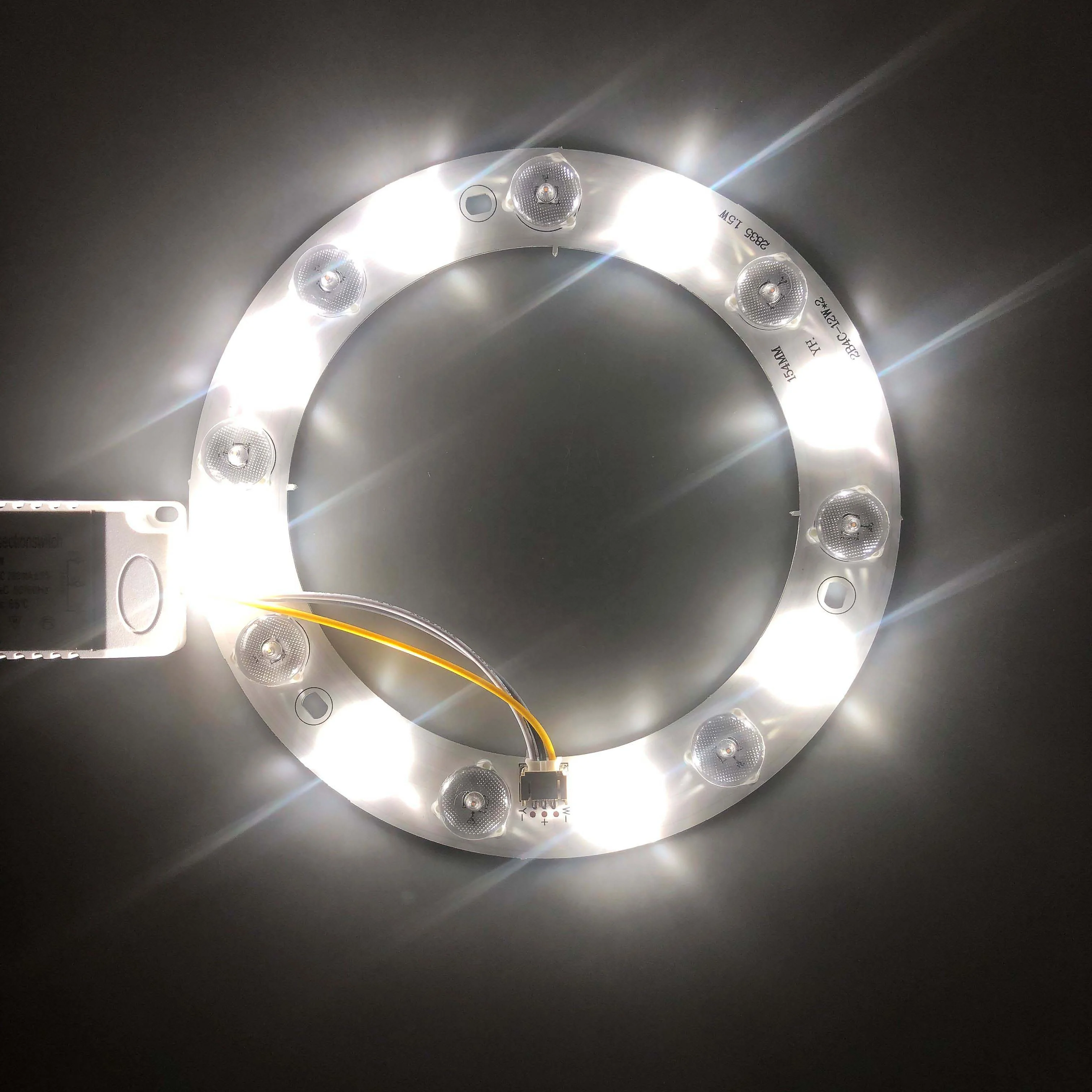 Led Panel Light Super Bright 36 Watt Round Recessed Downlight Lamp Smart Ip54 Frameless 36w