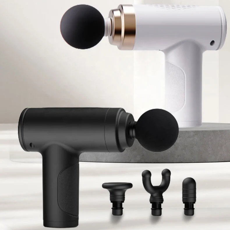 Factory Portable Cordless Handle Sports Electric Percussion Deep Tissue Vibration Body Muscle Mini Massage Gun