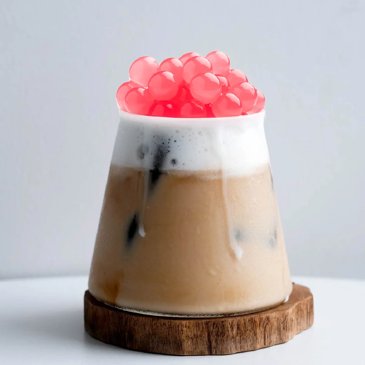 Strawberry Popping Boba boba popping pearls