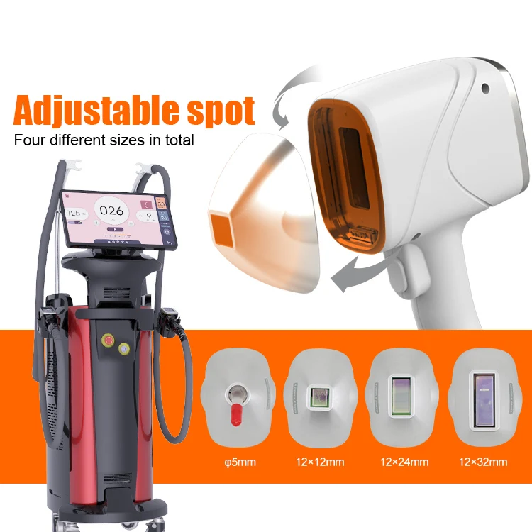 Тройная волна 755 1064 808 нм диодный лазер для удаления волос александритовый лазер для удаления волос