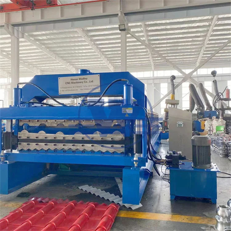 2024 New Type Building Material Color Steel Double Layer Forming Machine Roof Press Making Machine