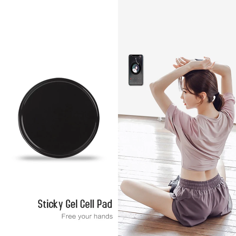 Hot car accessories pu gel sticky round shape washable anti-slip mats non slip pad