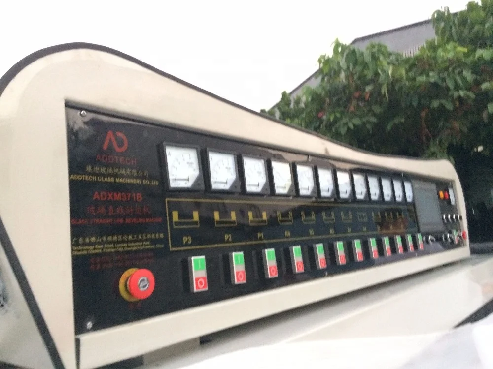 
11 motors ball bearing beveling machine /glass beveling machine price 