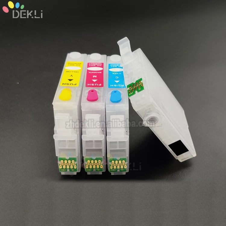 T1711-T1714 совместимый чернильный картридж для принтера Epson XP-207 XP-303 XP-313 оптом с чипом АРК