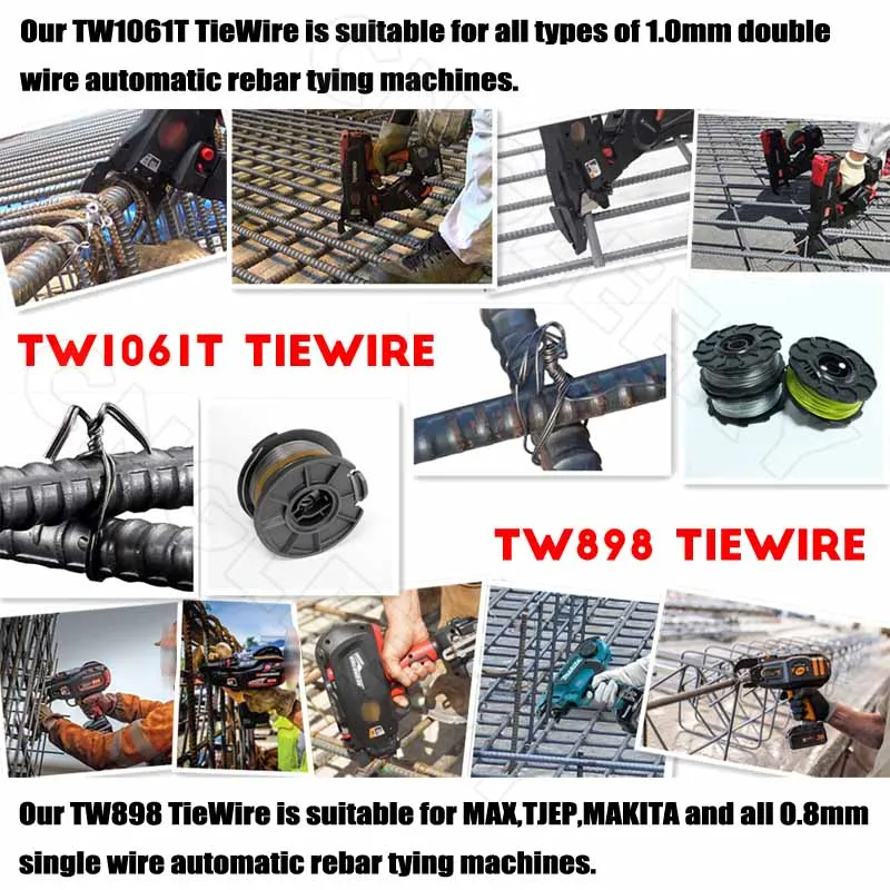 Gleery Automatic RB395 rebar tying tool,rebar tier,rebar binding machine with 9.6v Ni-mh battery