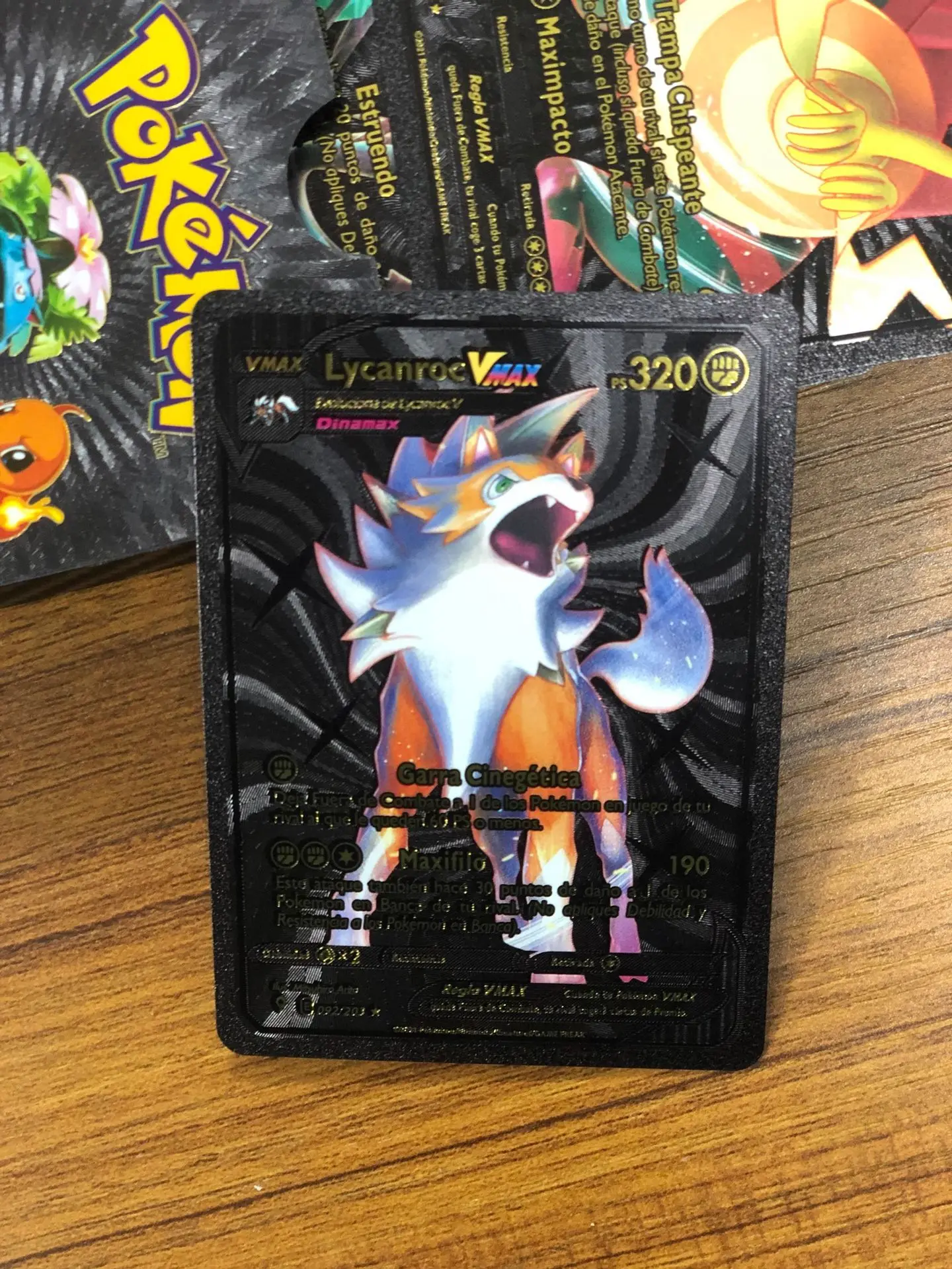 Black Golden  Sleeves Poke mon Cards Charizard Poke mon Trading Cards Game Gold 1st First Edition New Trading Playing Cards Game