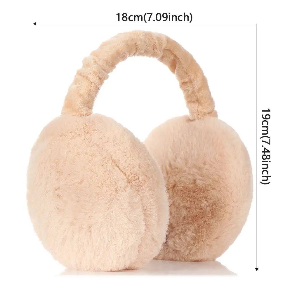 Men Women Earflap Outdoor Cold Protection Earmuffs Ear Cover Soft Plush Ear Warmer Winter Warm Earmuffs