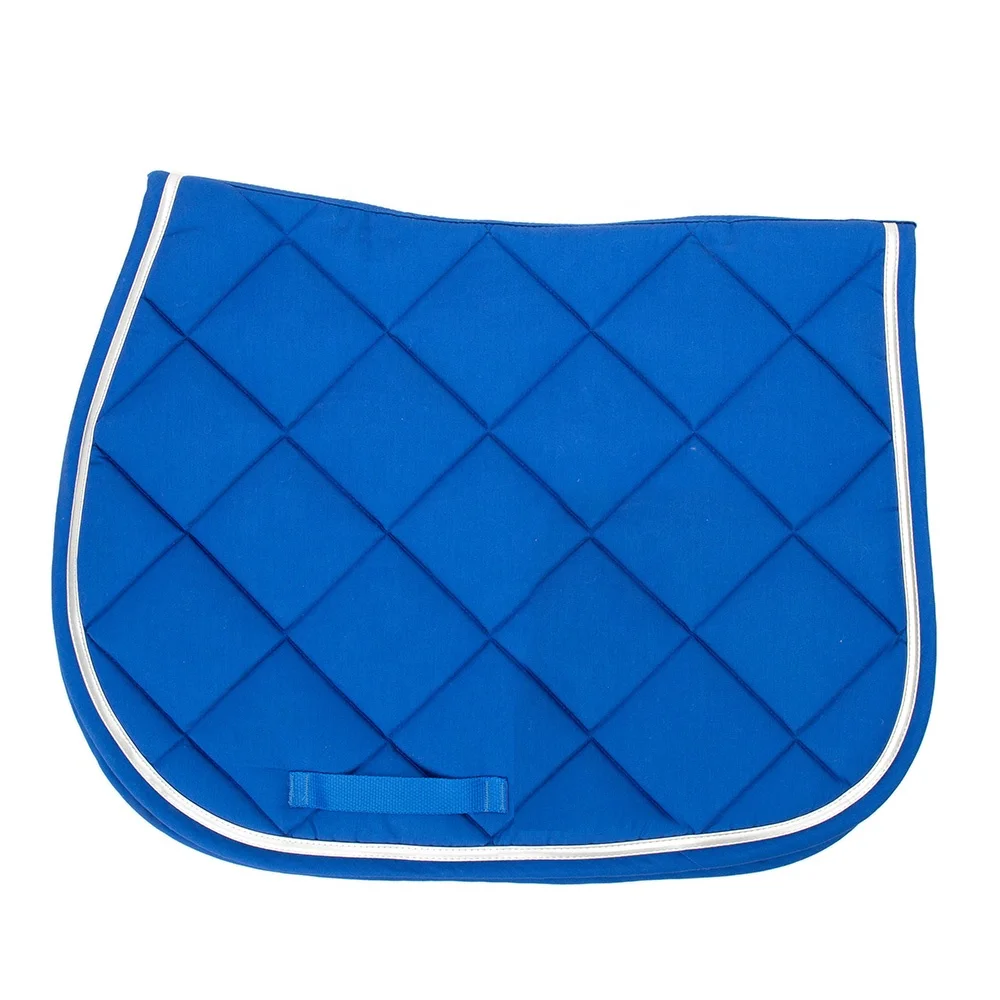 High Quality Factory Polycotton Lining Custom Horse Products Equestrian Saddle Pads Set Wholesale