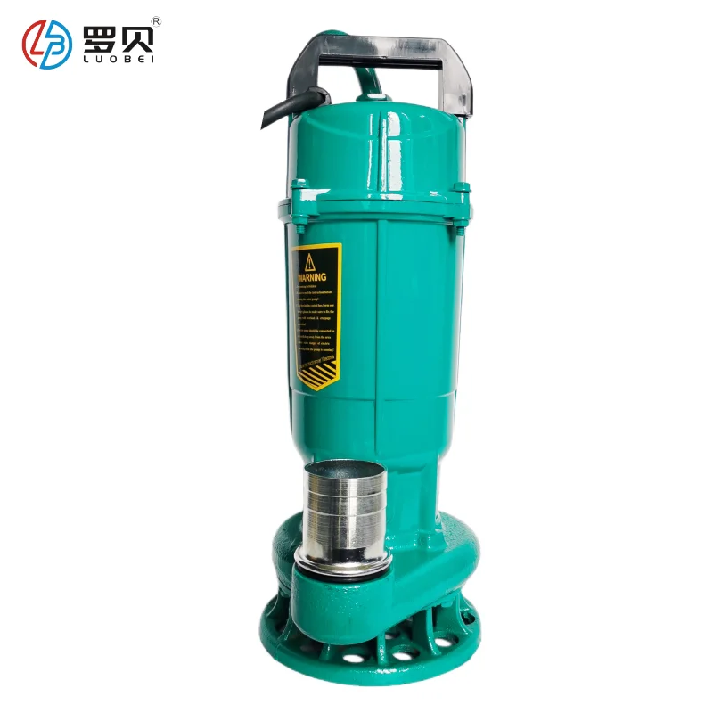 1.8kw 220v Industrial Sewage Submersible Aquarium Pump Vertical Cutting Sewage Pump