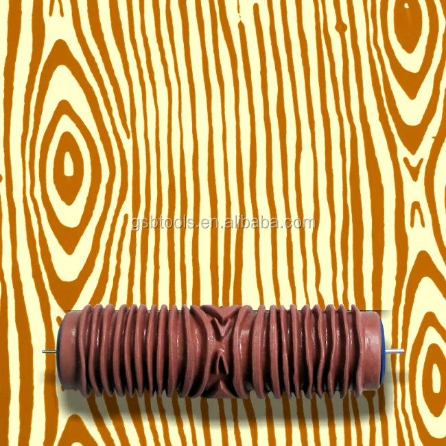 soft pattern roller GR16 TPR material 6 inches 3D wallpaper drywall furniture patterned texture paint roller