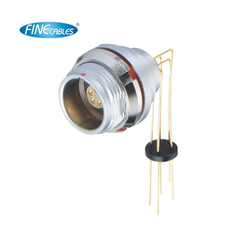 Finecables FAG 312/304 Multipole Waterproof Right Angled K Series Push Pull Self Locking Connector