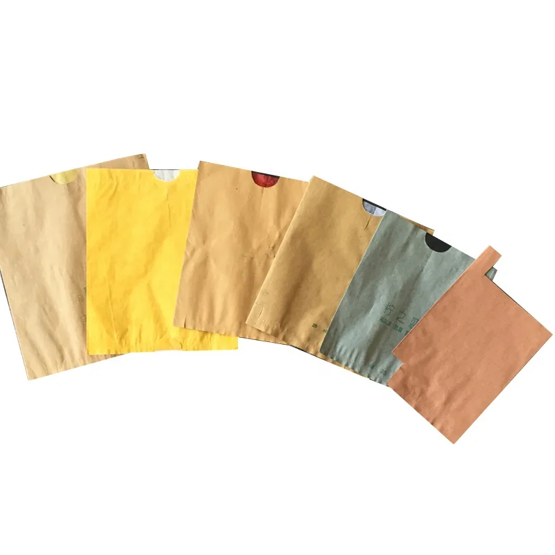 Waterproof Wax Coated Mango  Cover Paper  Bag to Prevent pests and insect fruit growing protection bag